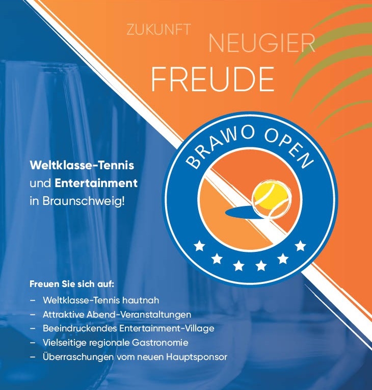 Werbung BRAWO OPEN 2026 Werbung BRAWO OPEN 2026